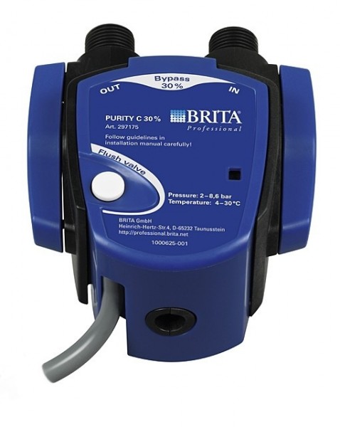 Brita Professional hlava filtrace s vyplachovacím ventilem a fixním Bypass 30%