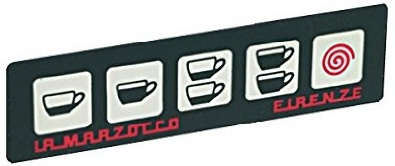 Panel ovládacích tlačítek kávovaru La Marzocco FB70-Linea, membránové, 5 tlačítek - membránový panel