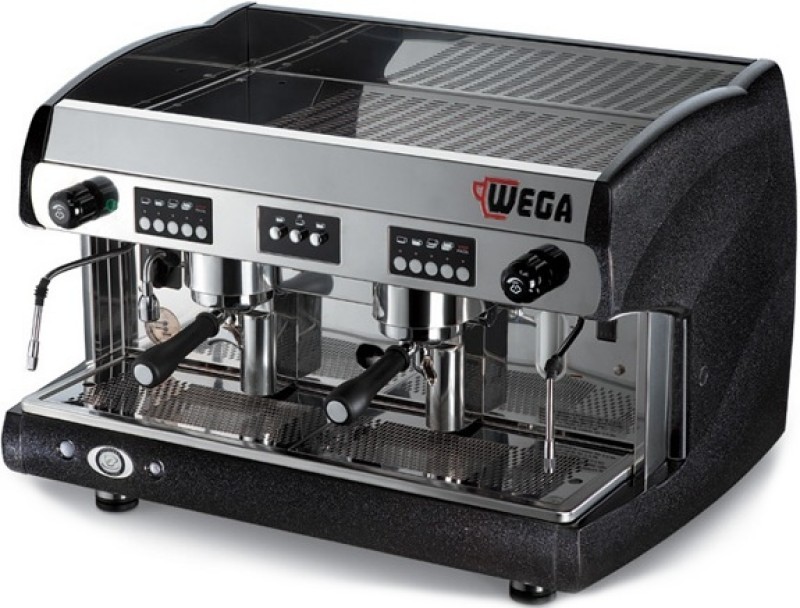 Profesionální kávovar WEGA Polaris EVD 2gr Display Black Pearl Metallic - nejlépe vybavená verze s displayem