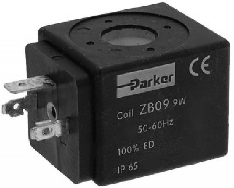 PARKER - cívka ventilu PARKER/LUCIFER 220/240V, 9W, 50Hz, ochrana IP65