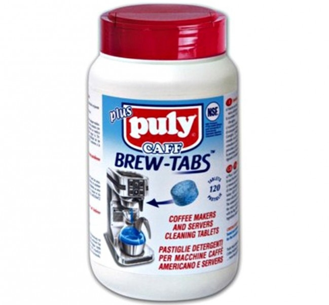 Detergent puly CAFF Brew Tabs pro filtry konvice a termosky - tablety balení 120 ks po 4g 