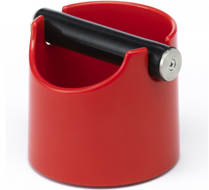 Odklepávací nádoba na kávu  Concept-Art Joe FREX KNOCKBOX Basic Red, materiál plast, barva červená