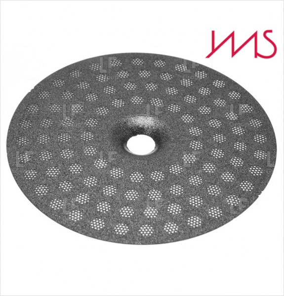 IMS CI 200 TC (PTFE Teflon Coated) precizní sítko sprchy hlavy kávovaru ø 51.5 mm se středovým otvorem 5mm, 98 otvorů ø 3mm, Aisi 301 Stainless Steel, Food Safe Certified, integrovaná membrána 200 µM