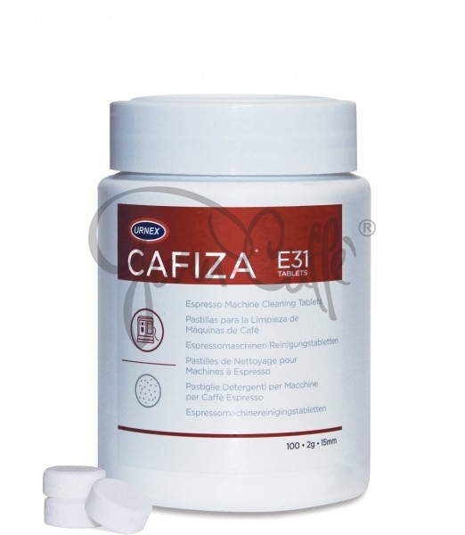 Detergent URNEX Cafiza E31 2g - tablety 100 ks a ø15mm