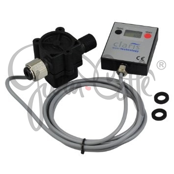Claris Professional Filter Flowmeter - průtokoměr filtrace s digitálním displayem a připojením ø 3/8